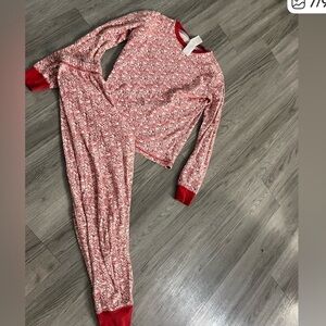 MINI BODEN set Snug Long John Pajamas